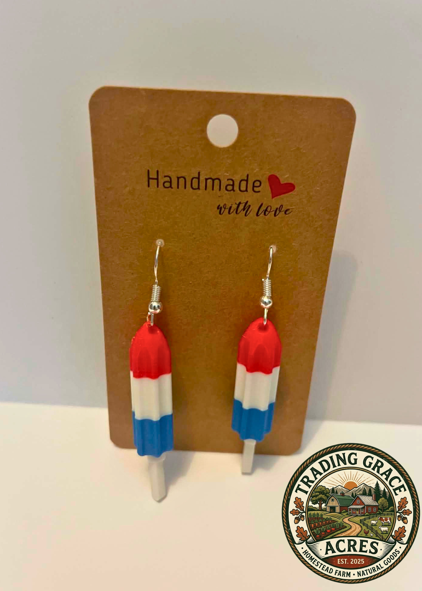 U.S.A. Bomb Rocket Pop Earrings