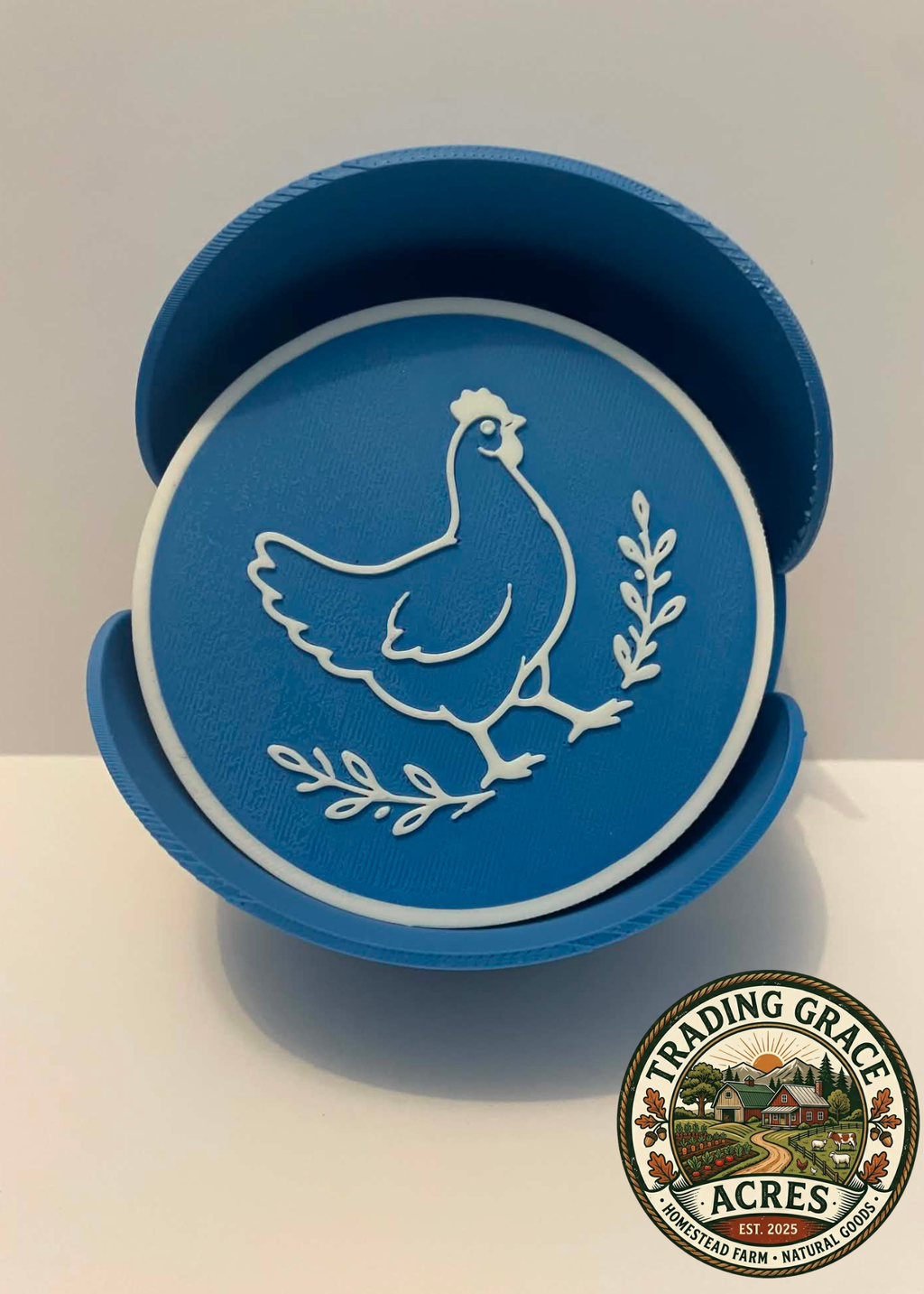 🌾 Farmhouse Collection Coaster Set