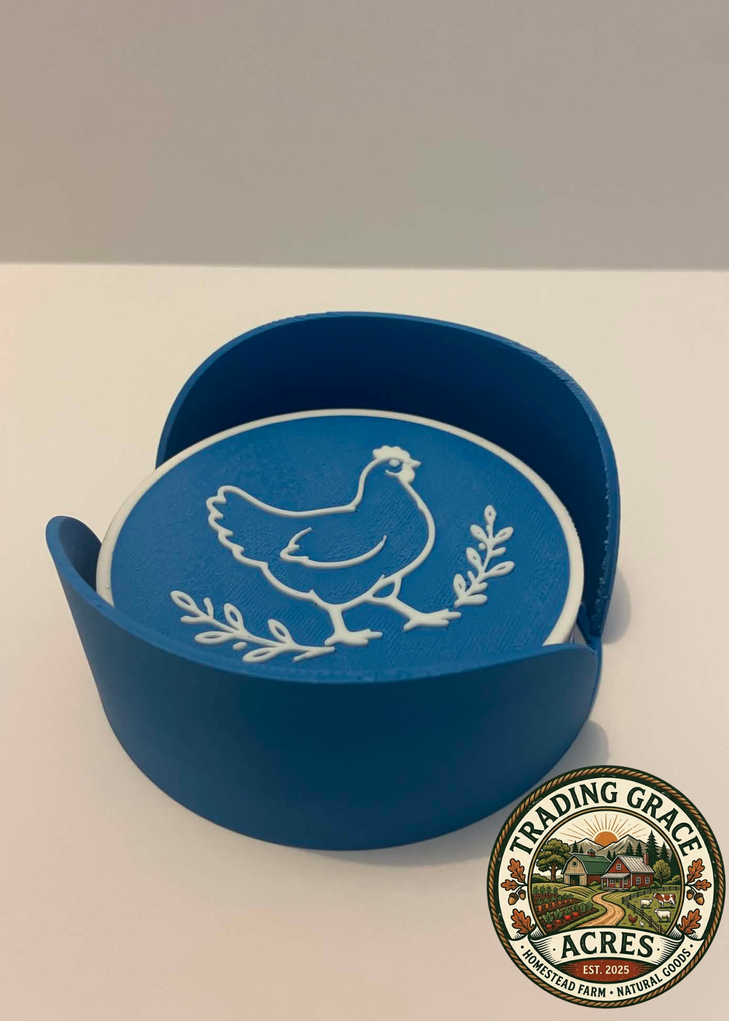 🌾 Farmhouse Collection Coaster Set
