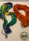 Handmade Crocheted Wristlet Keychains
