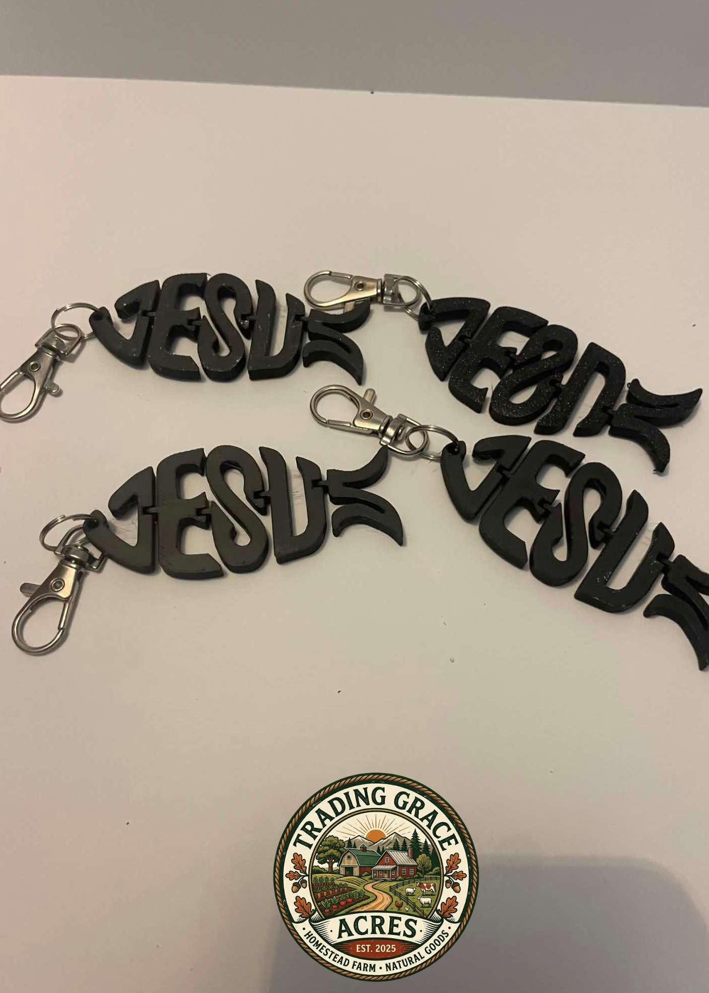 ✝️ JESUS Name Keychain